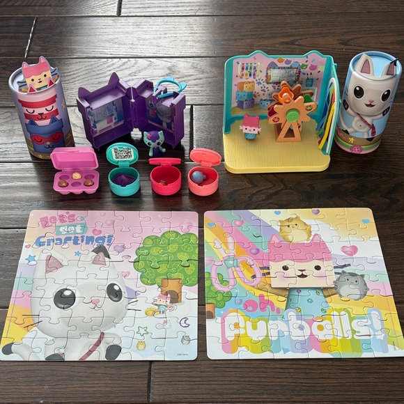 Dreamworks | Toys | Gabbys Dollhouse Toys Colorful Kids Puzzle And ...